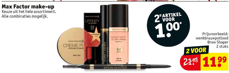 Max Factor   oogschaduw, nagellak folder aanbieding bij  Kruidvat - details