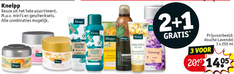 Kneipp   handcreme, huidverzorging folder aanbieding bij  Kruidvat - details