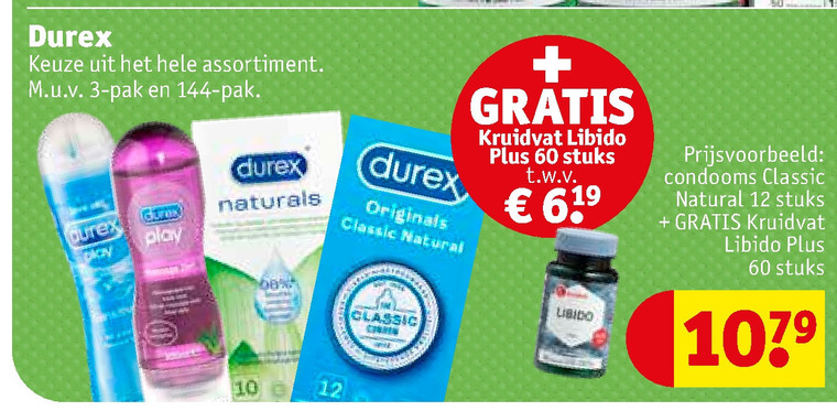 Durex   glijmiddel, erotiek folder aanbieding bij  Kruidvat - details