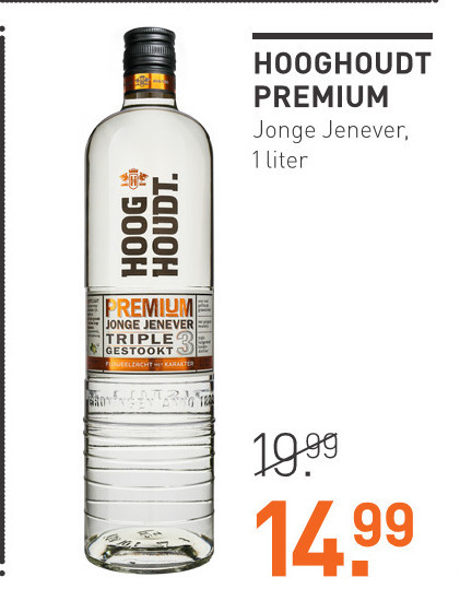 Hooghoudt   jenever folder aanbieding bij  Gall & Gall - details