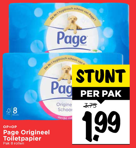 Page   toiletpapier folder aanbieding bij  Vomar - details