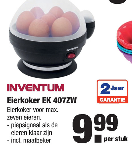 Inventum eierkoker folder aanbieding Aldi - details