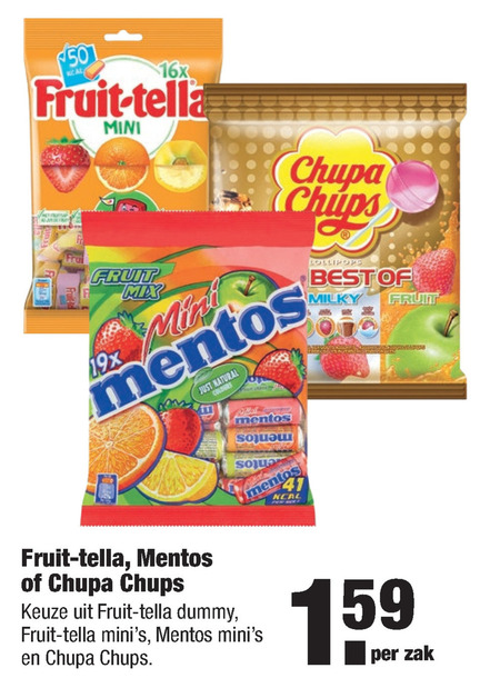 Chupa Chups   snoep folder aanbieding bij  Aldi - details