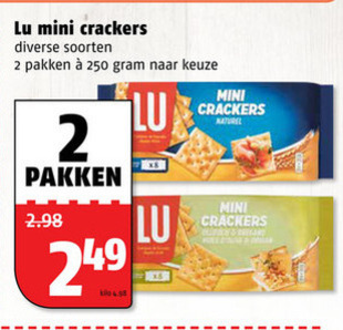Lu   crackers folder aanbieding bij  Poiesz - details