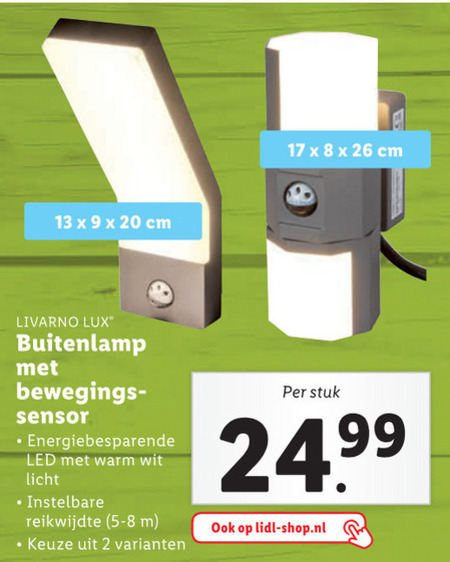 zelfmoord Snel Monnik Livarno buitenlamp folder aanbieding bij Lidl - details