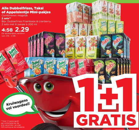 Appelsientje   fruitdrank folder aanbieding bij  Plus - details