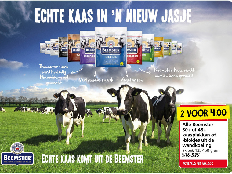 Beemster   kaasplakken folder aanbieding bij  Jan Linders - details