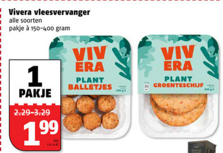 Vivera   vegetarisch folder aanbieding bij  Poiesz - details