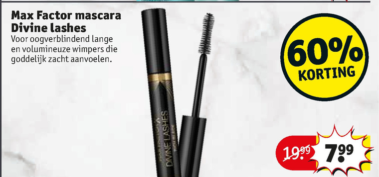 Max Factor   mascara folder aanbieding bij  Kruidvat - details