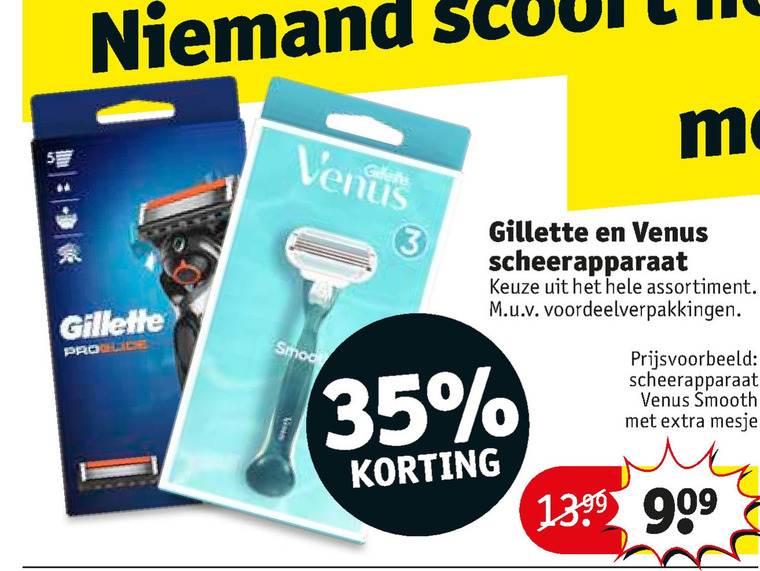 Gillette Venus   dames handscheerapparaat, heren handscheerapparaat folder aanbieding bij  Kruidvat - details