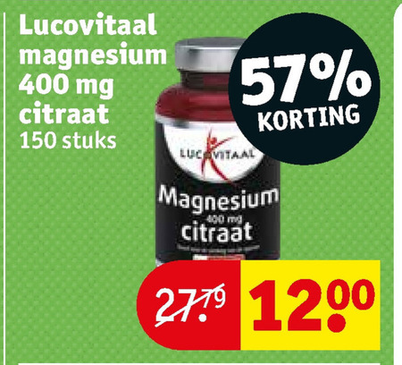 Lucovitaal   voedingssupplement folder aanbieding bij  Kruidvat - details