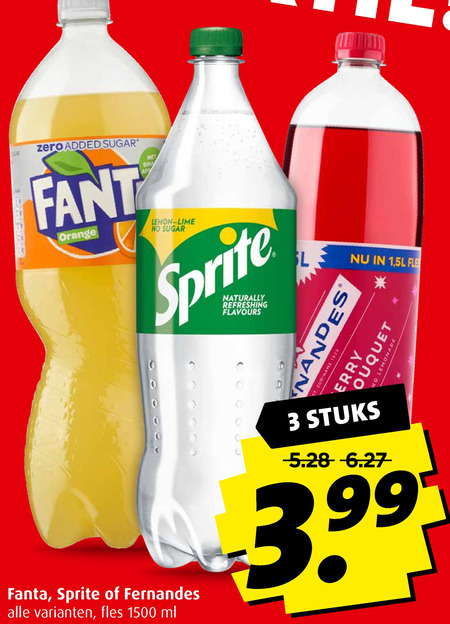 Sprite   frisdrank folder aanbieding bij  Boni - details