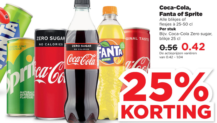 Fanta   cola, frisdrank folder aanbieding bij  Plus - details