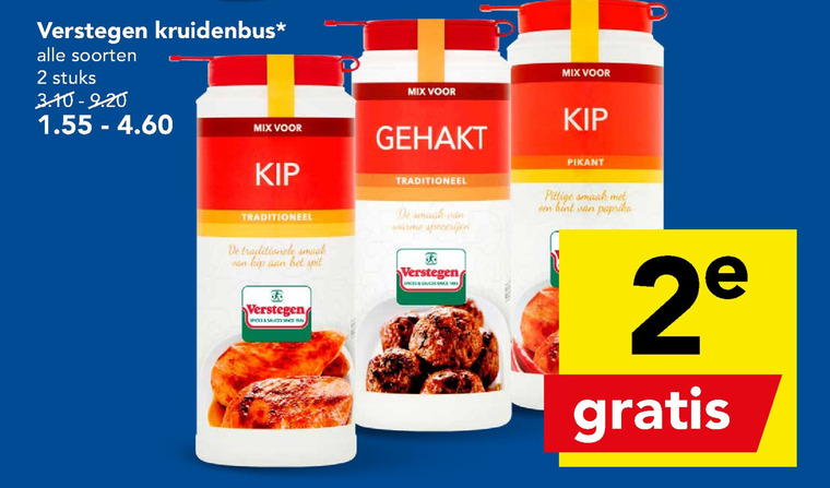 Verstegen   kruiden folder aanbieding bij  Deen - details