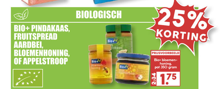 Bio Plus   appelstroop, honing folder aanbieding bij  MCD Supermarkt Basis - details