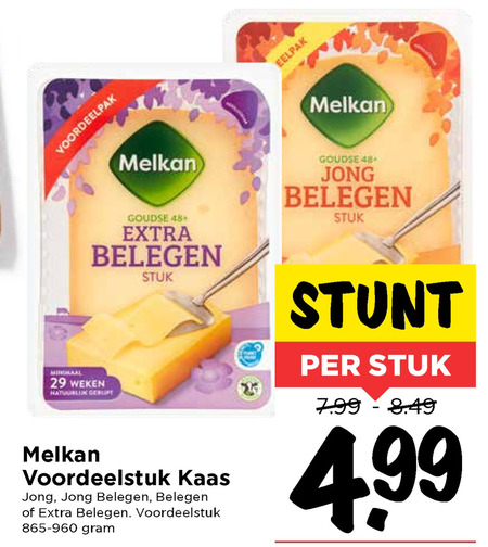 Melkan   kaas folder aanbieding bij  Vomar - details