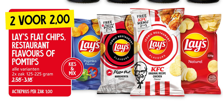 Lays   chips folder aanbieding bij  Jan Linders - details