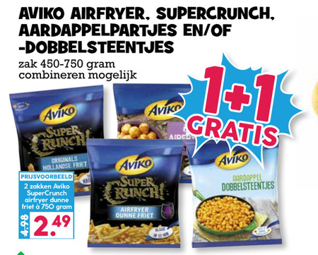 Aviko   patat, aardappelproduct folder aanbieding bij  Boons Markt - details