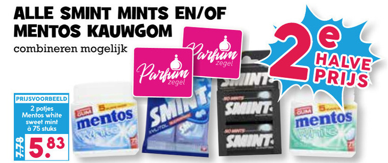 Smint   kauwgom folder aanbieding bij  Boons Markt - details
