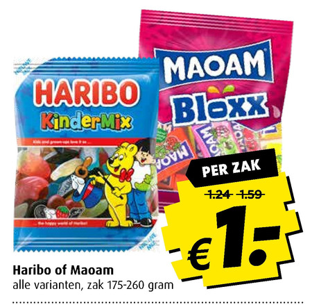 Maoam   snoep folder aanbieding bij  Boni - details