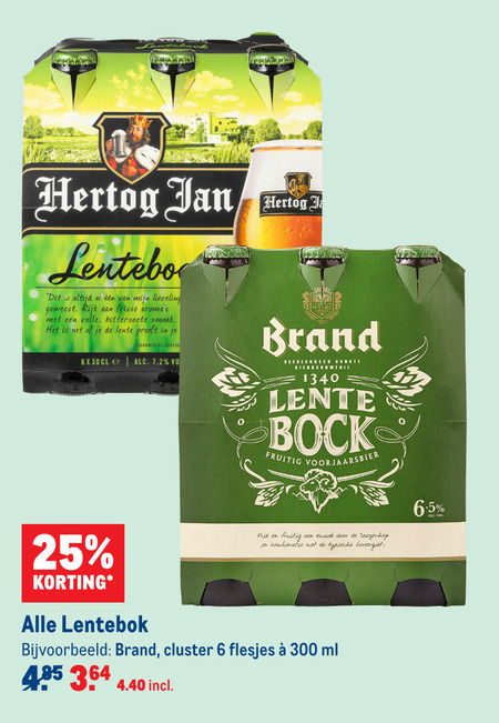 Hertog Jan   lentebokbier folder aanbieding bij  Makro - details