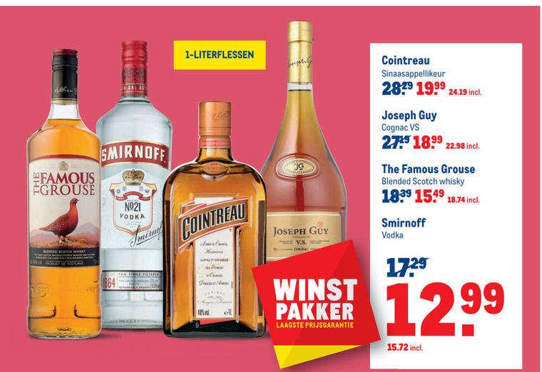 Joseph Guy   likeur, cognac folder aanbieding bij  Makro - details