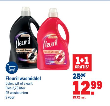 Fleuril   wasmiddel folder aanbieding bij  Makro - details