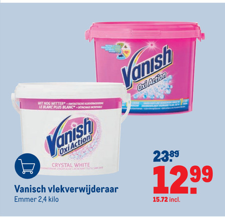 Vanish   vlekkenverwijderaar folder aanbieding bij  Makro - details