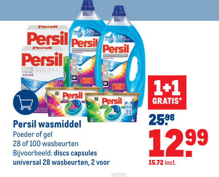 Persil   wasmiddel folder aanbieding bij  Makro - details