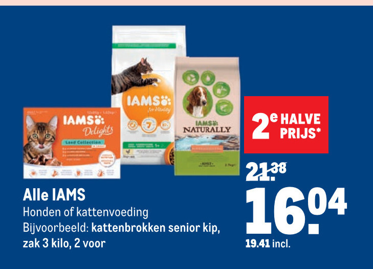 IAMS   hondenvoer, kattenvoer folder aanbieding bij  Makro - details