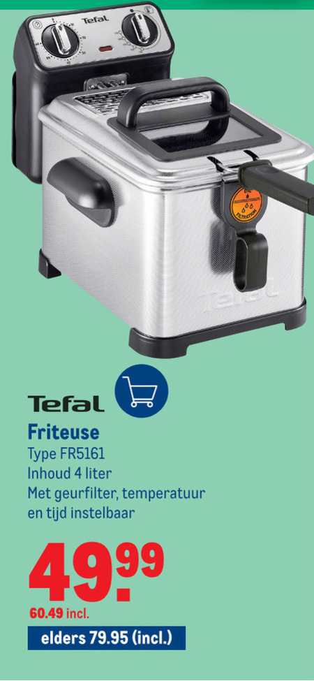 Tefal   friteuse folder aanbieding bij  Makro - details