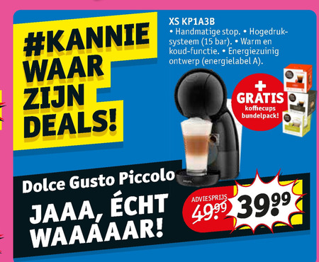 Krups   dolce gusto apparaat folder aanbieding bij  Kruidvat - details