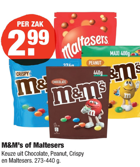 M en Ms   chocolade folder aanbieding bij  Aldi - details