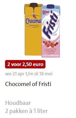 Chocomel   drinkyoghurt, chocolademelk folder aanbieding bij  Jumbo - details