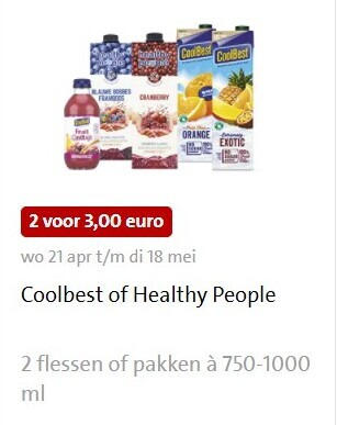 Healthy People   vruchtensap folder aanbieding bij  Jumbo - details