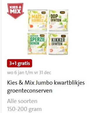 Jumbo Huismerk   groenteconserven folder aanbieding bij  Jumbo - details