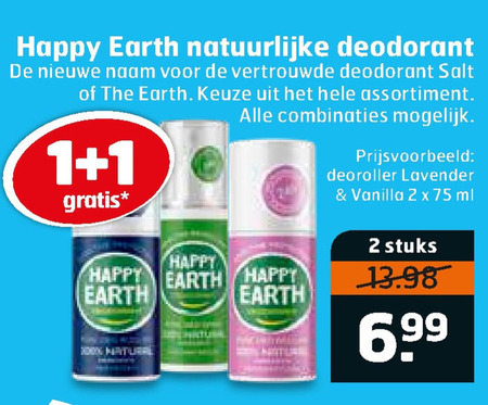 Salt of the Earth   deodorant folder aanbieding bij  Trekpleister - details