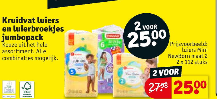 Kruidvat Huismerk   luiers, luierbroekjes folder aanbieding bij  Kruidvat - details