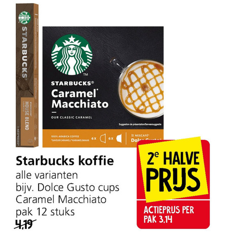 Starbucks   koffiecups, dolce gusto capsules folder aanbieding bij  Jan Linders - details