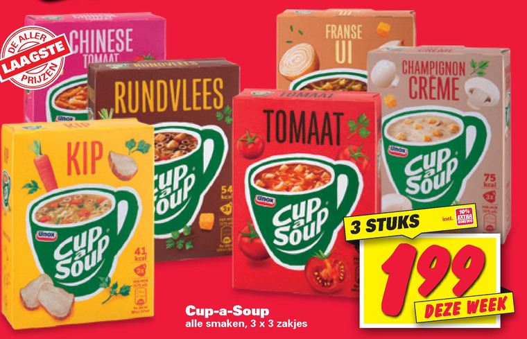 Cup a Soup   soep folder aanbieding bij  Nettorama - details