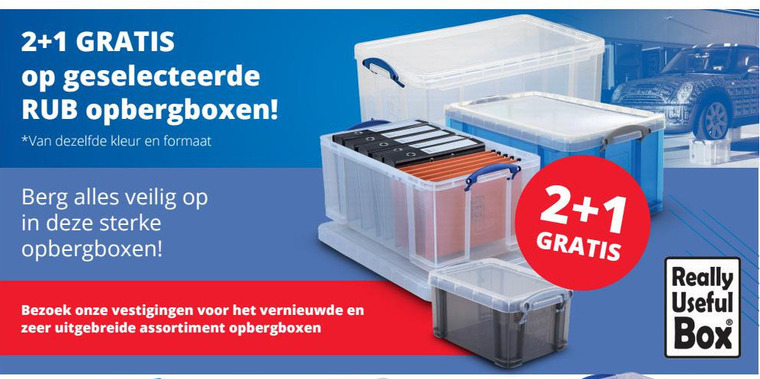 Really useful Box   opbergdoos folder aanbieding bij  Office Centre - details