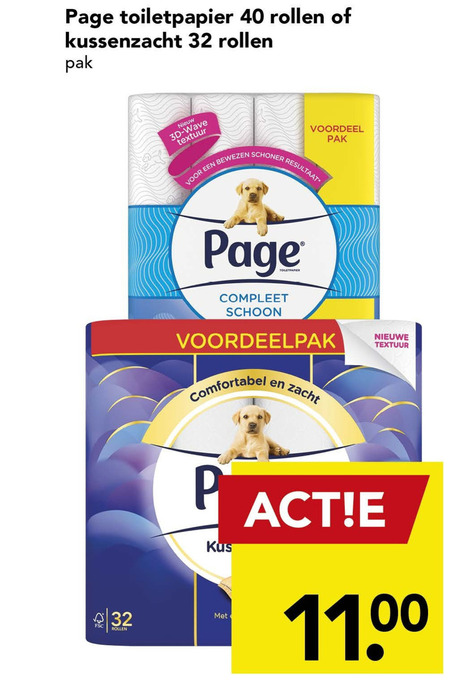 Page   toiletpapier folder aanbieding bij  Deen - details