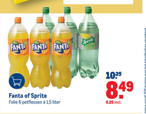 Sprite   frisdrank folder aanbieding bij  Makro - details