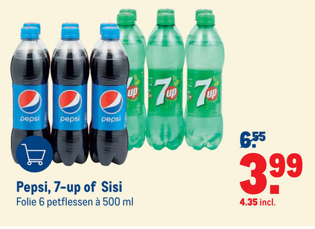 7-Up   frisdrank, cola folder aanbieding bij  Makro - details