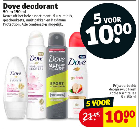 Dove   deodorant folder aanbieding bij  Kruidvat - details