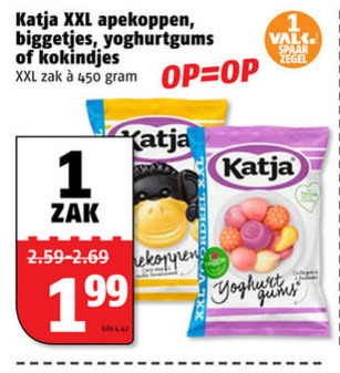 Katja   drop, snoep folder aanbieding bij  Poiesz - details