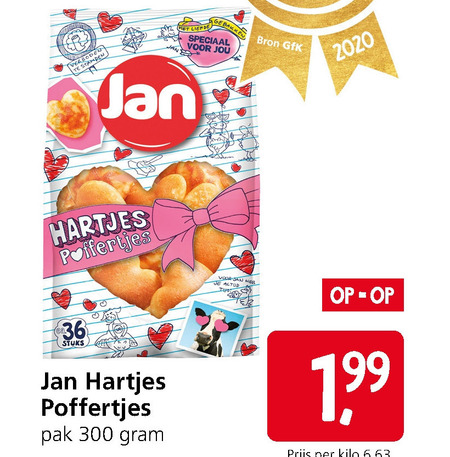 Jan   poffertjes folder aanbieding bij  Jan Linders - details