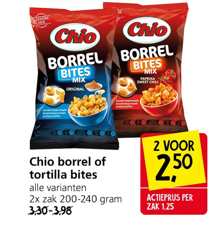 Chio   borrelnootjes folder aanbieding bij  Jan Linders - details