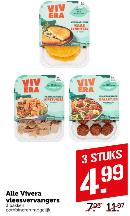 Vivera   vegetarisch folder aanbieding bij  Coop - details