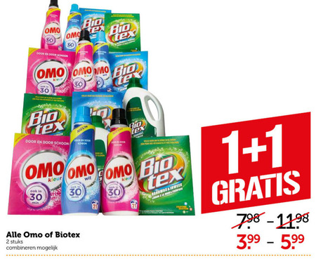 Omo   wasmiddel, handwasmiddel folder aanbieding bij  Coop - details